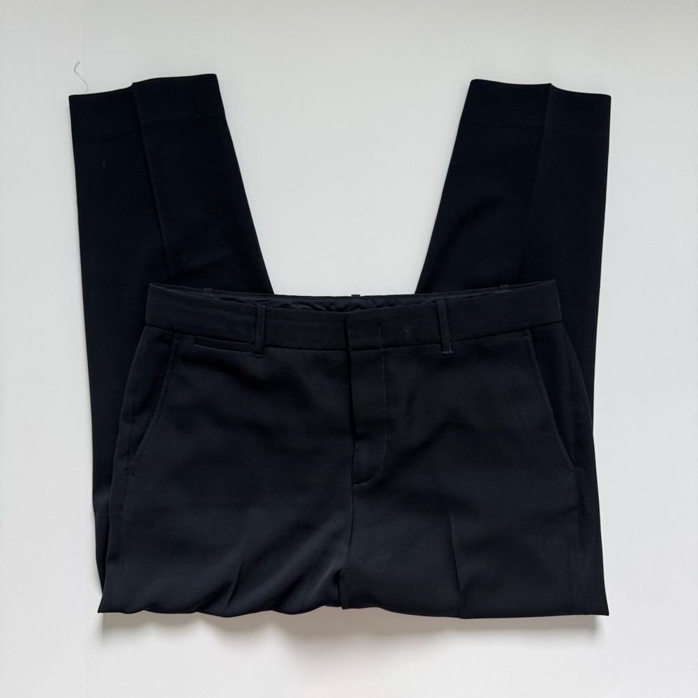 Vince Tapered Trouser Black Pants Size 14 - Picture 2 of 9